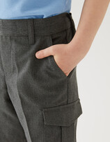 Thumbnail for your product : Marks and Spencer 2pk Boys' Regular Leg Cargo School Shorts (2-14 Yrs)