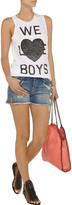 Thumbnail for your product : Zoe Karssen We Love Boys cotton and modal-blend jersey tank