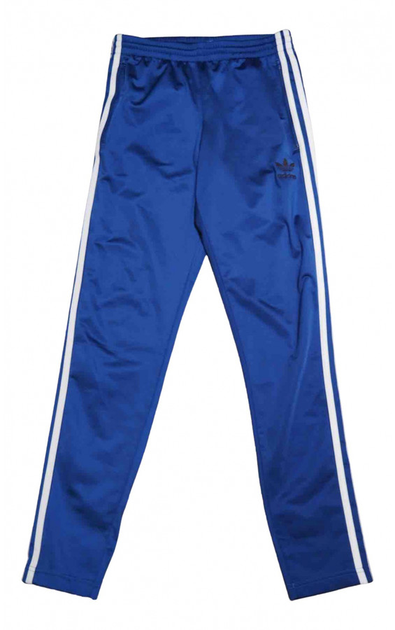 adidas blue trousers