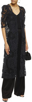 Thumbnail for your product : LoveShackFancy Janice Gathered Crocheted Cotton-lace Kimono