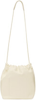 Thumbnail for your product : Jil Sander Off-White Small Drawstring Bag