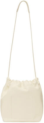 Jil Sander Off-White Small Drawstring Bag