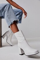 Thumbnail for your product : Diba Melody Platform Boots by at Free People, White, US 8.5