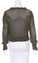 Thumbnail for your product : Etoile Isabel Marant Long Sleeve Open Knit Sweater