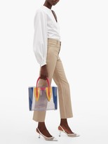 Thumbnail for your product : Christian Louboutin Paloma Medium Pvc And Leather Tote Bag - Clear Multi