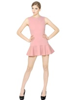 Thumbnail for your product : RED Valentino Wool & Cotton Cavalry Twill Dress