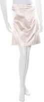 Thumbnail for your product : Celine Satin Mini Skirt