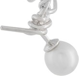Thumbnail for your product : E.m. Pearl Barbed Wire Earring