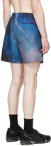 Thumbnail for your product : Paul Smith Blue Brush Stroke Shorts