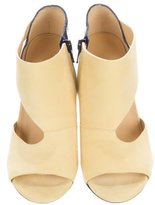 Thumbnail for your product : Balenciaga Colorblock Open-Toe Booties