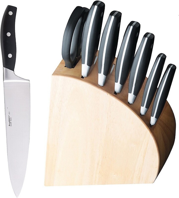 Tomodachi Raintree Ash - 13 Piece Knife Block Set Chef Knife Bag