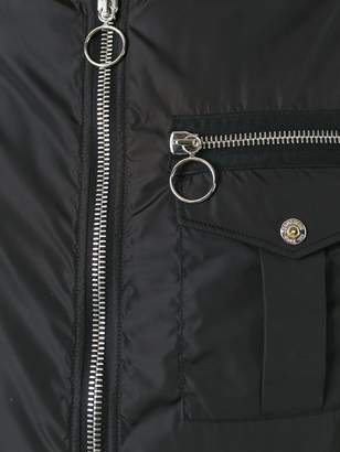 DSQUARED2 zip detail bomber jacket