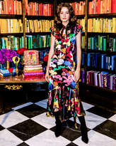 Thumbnail for your product : Alice + Olivia Greta Ruffle-Hem Midi Dress