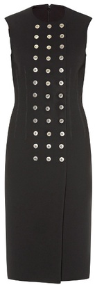 Balenciaga Rivet-detail sleeveless dress