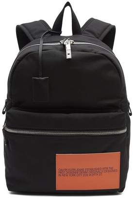 Calvin Klein Logo Patch Backpack