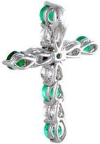 Thumbnail for your product : Generic Gemstones 18K 1.33 Ct. Tw. Diamond & Emerald Pendant