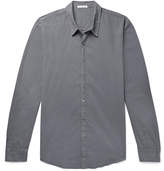 Thumbnail for your product : James Perse Cotton-Poplin Shirt - Men - Gray