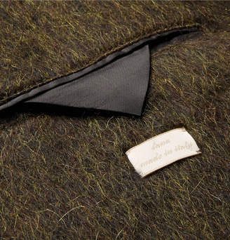 Massimo Alba MÃ©lange Wool, Mohair and Alpaca-Blend Coat