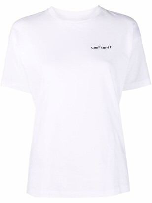 Carhartt Work In Progress logo-print organic-cotton T-shirt