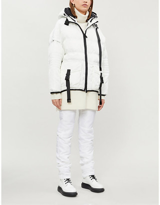 Pinko Strega padded and quilted shell jacket