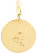 Thumbnail for your product : Anna Lou Gold plated leo disk charm