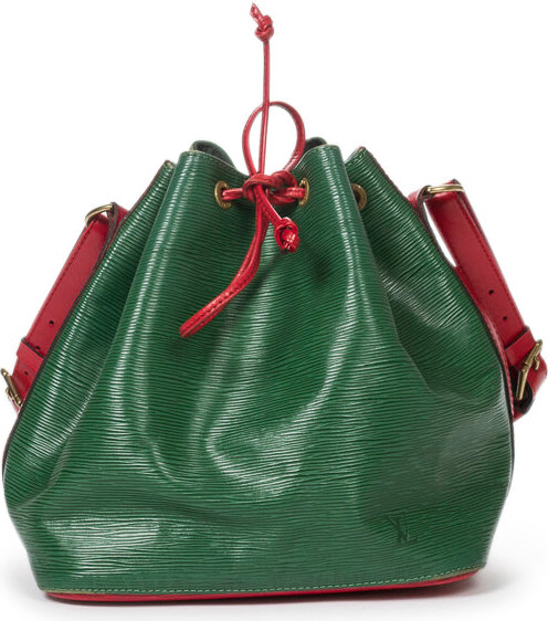 LOUIS VUITTON Monogram Mini Marjorie Khaki GM Shoulder Bag army green