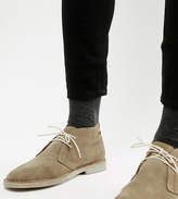 Thumbnail for your product : ASOS Design DESIGN desert boots in stone suede