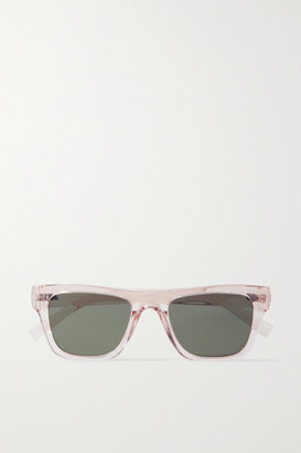 Le Specs Le Phoque D-frame Acetate Sunglasses