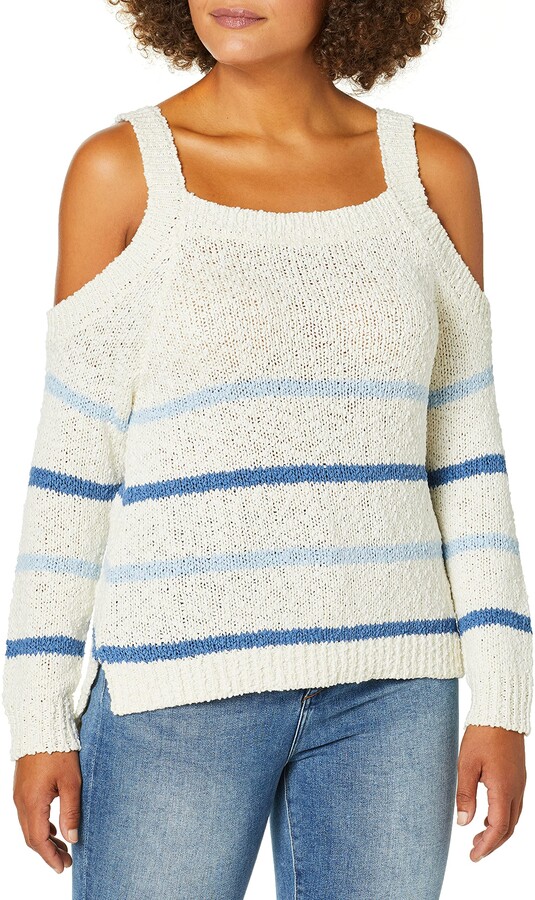 Ivory Cold Shoulder Sweater | Shop the world's largest collection 