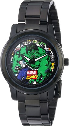 Marvel Men's W001776 Hulk Analog-Quartz Black Watch