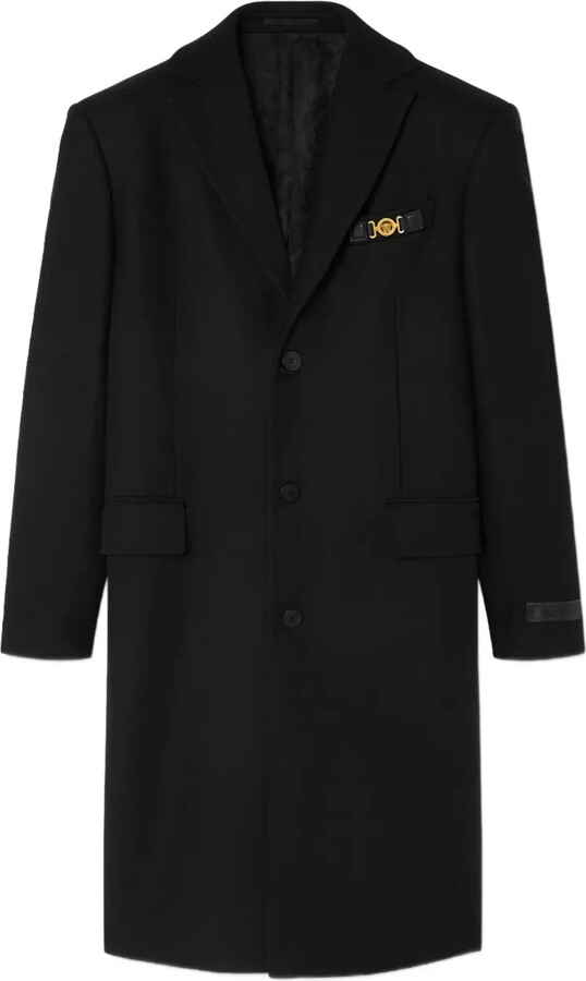 Versace Single-Breasted Coat