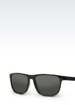 Thumbnail for your product : Emporio Armani Retro shiny black sunglasses