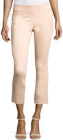 Thumbnail for your product : Veronica Beard Calla Lillies Cropped Satin Pants