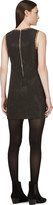 Thumbnail for your product : Versus Black & Gold Studded Logo Shift Dress