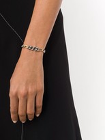 Thumbnail for your product : hum 18kt Yellow Gold Sterling Silver Chain Bracelet