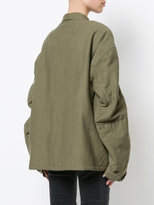 Thumbnail for your product : R 13 fleece lined military jacket