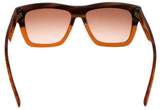 Thumbnail for your product : MCM Rectangular Logo Sunglasses