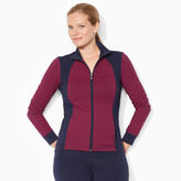 Thumbnail for your product : Ralph Lauren Woman Mockneck Full-Zip Jacket