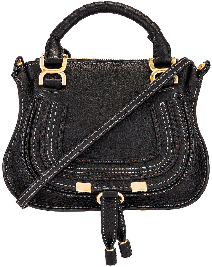 chloe mini marcie bag black