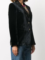Thumbnail for your product : Etro Textured Style Embroidered Lapel Blazer