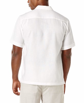 Cubavera Classic Two-Tone Linen Shirt