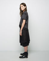 Thumbnail for your product : Comme des Garcons scalloped hem tee