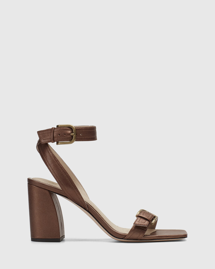 copper block heels