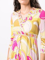 Thumbnail for your product : PUCCI Pre-Owned 1970s Abstract Print Silk Dress