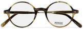 Thumbnail for your product : MOSCOT Gittel Round-Frame Tortoiseshell Acetate and Gold-Tone Titanium Optical Glasses - Men - Tortoiseshell