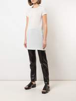 Thumbnail for your product : Rick Owens sheer longline T-shirt