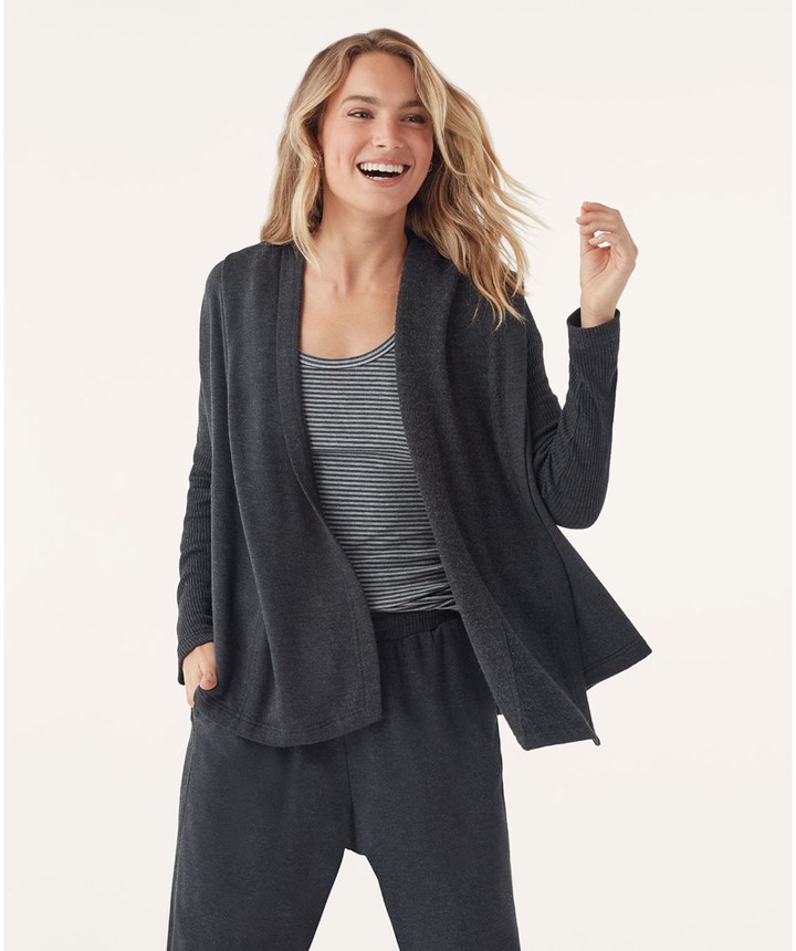 splendid hooded cardigan