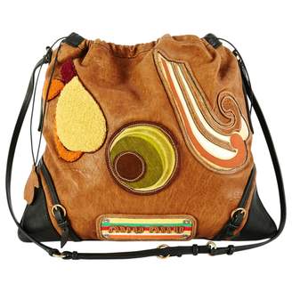Miu Miu Brown Leather Handbag
