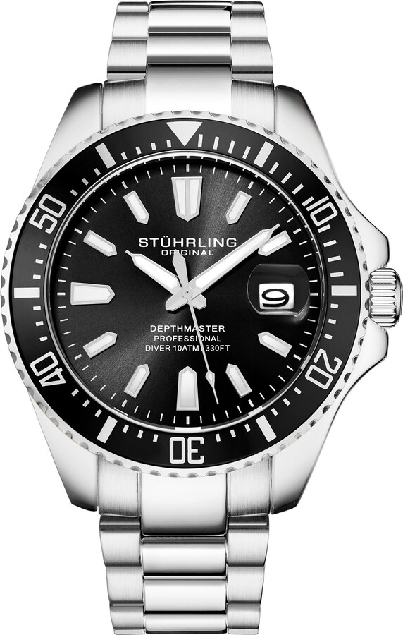 Stuhrling Original Lumina Swiss Automatic Depthmaster 42mm Diver - Main Image
