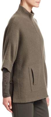 Akris Short-Sleeve Kimono Cashmere Cardigan